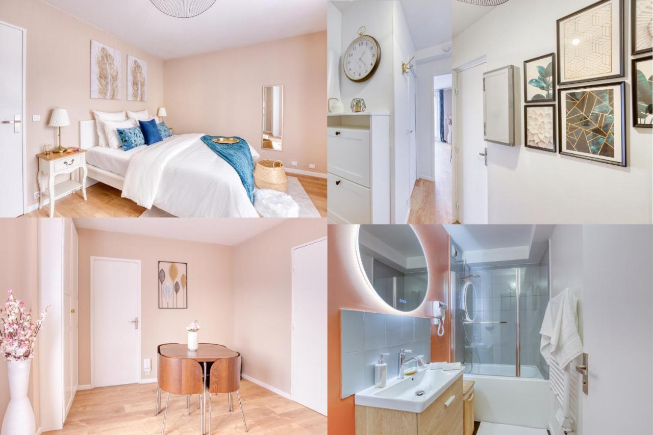 ليفري جارْجو Studio Hotel - Lit King Size - Parking - Wifi - Proche Cdg المظهر الخارجي الصورة
